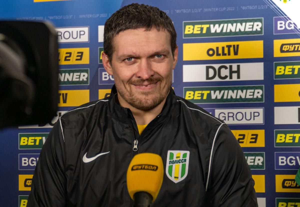 Александр Усик / фото ФК Полесья