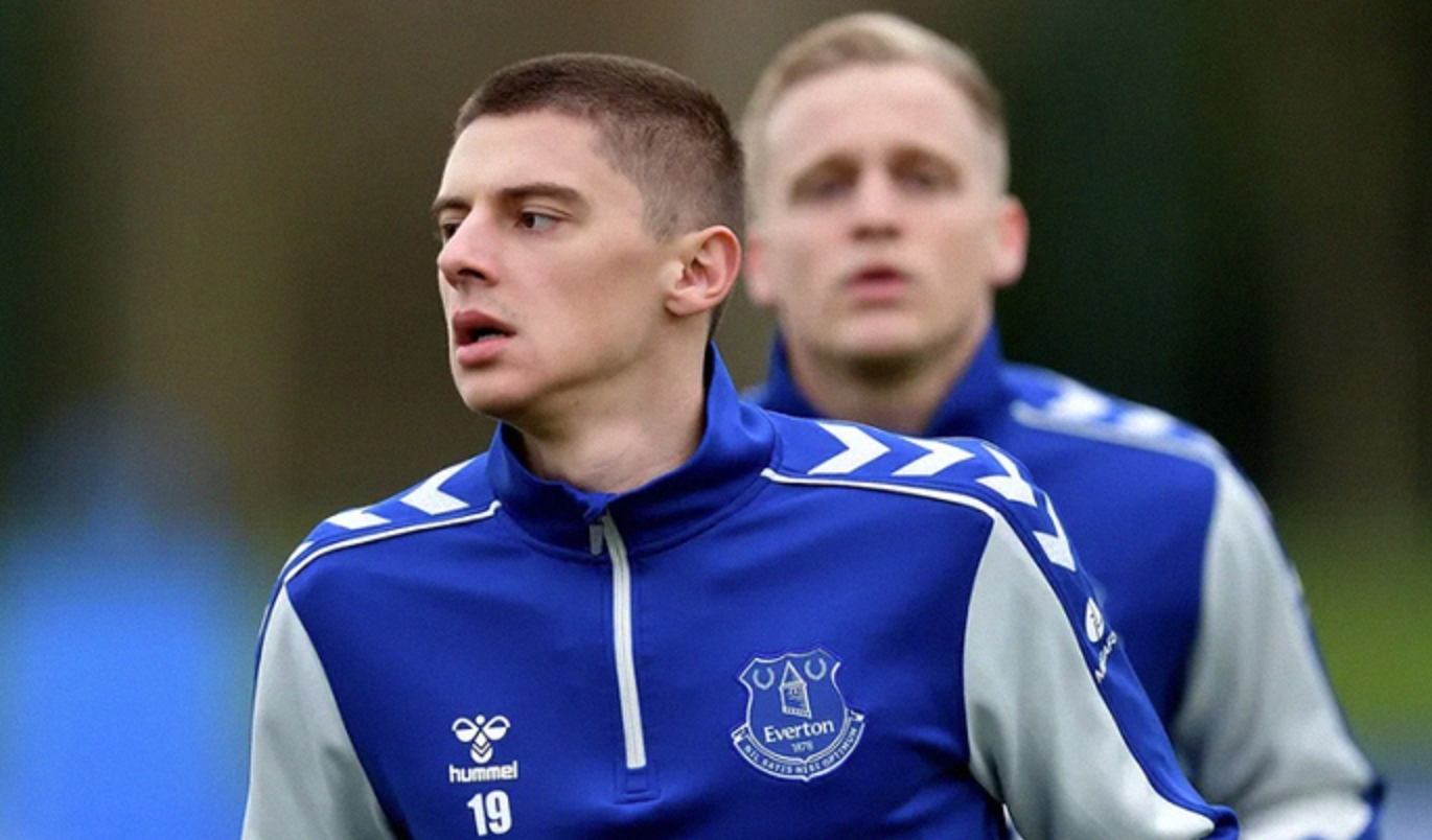 Віталій Миколенко / фото ФК Евертон