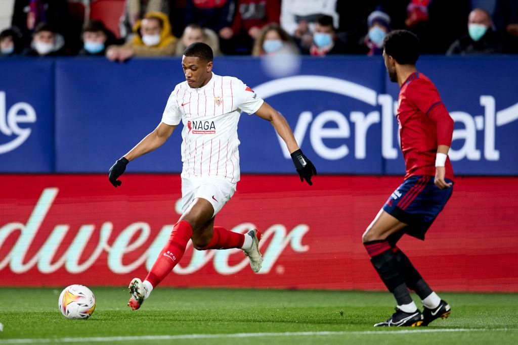 Антоні Марсьяль дебютував за Севілью / фото ФК Севілья