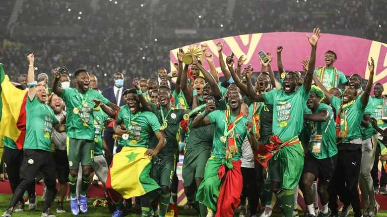 Сенегал святкує / фото Twitter Сенегал святкує / фото Twitter