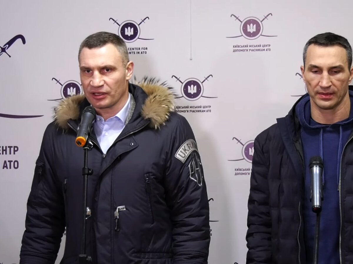 Братья Кличко / фото kyiv.znaj