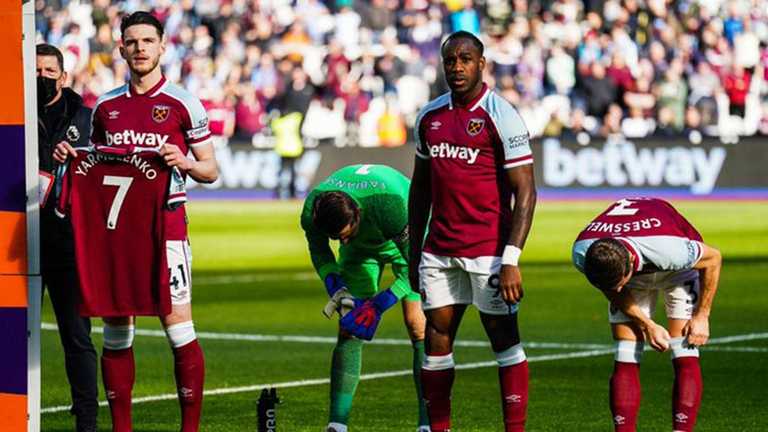 Акція підтримки / фото ФК Вест Хем Акція підтримки / фото ФК Вест Хем