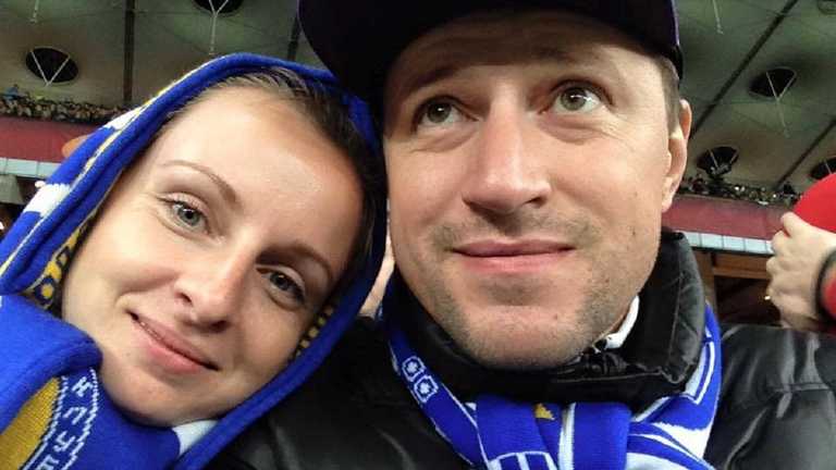 Станислав Медведенко с женой / Фото с Facebook