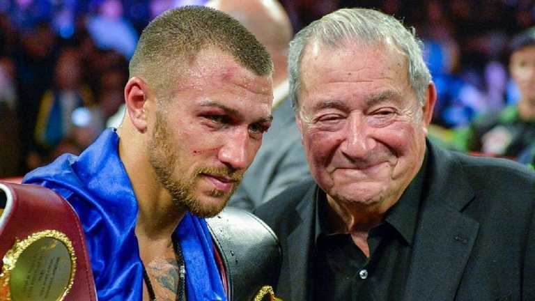 Василь Ломаченко та Боб Арум / Фото ESPN Василь Ломаченко та Боб Арум / Фото ESPN
