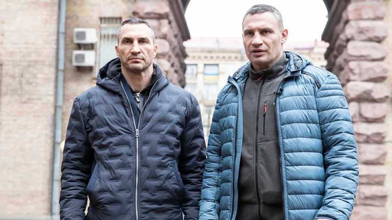 Брати Клички / фото КМДА Брати Клички / фото КМДА