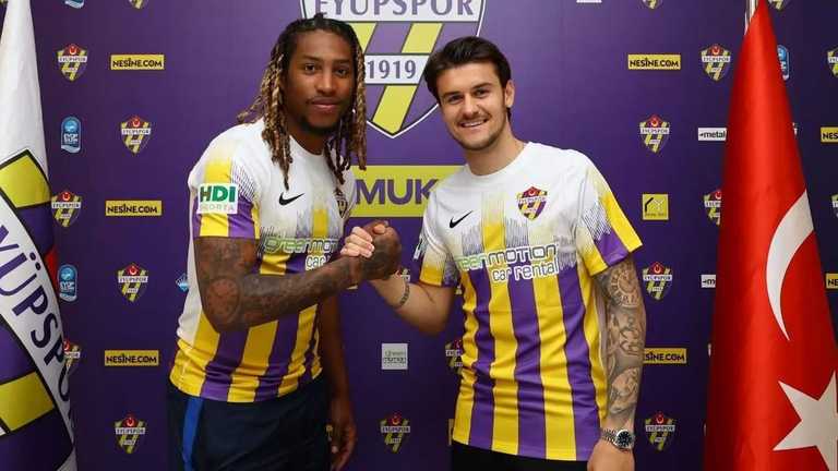 Родрігес і Тілль / фото ФК Еюпспор Родрігес і Тілль / фото ФК Еюпспор