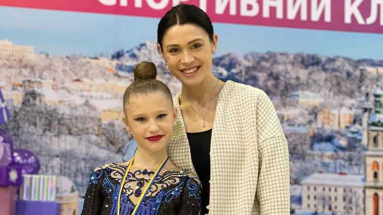 Катерини Дяченко з тренеркою