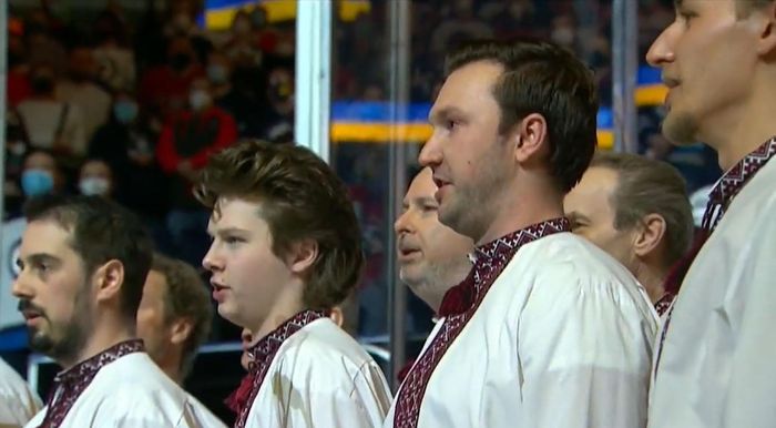У Канаді перед матчем НХЛ заспівали гімн України – атмосферне відео