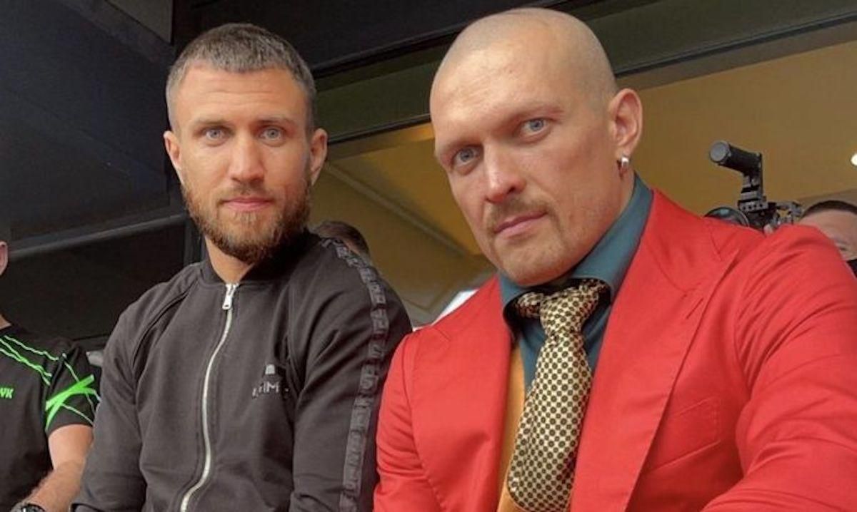 Василий Ломаченко и Александр Усик / фото Twitter