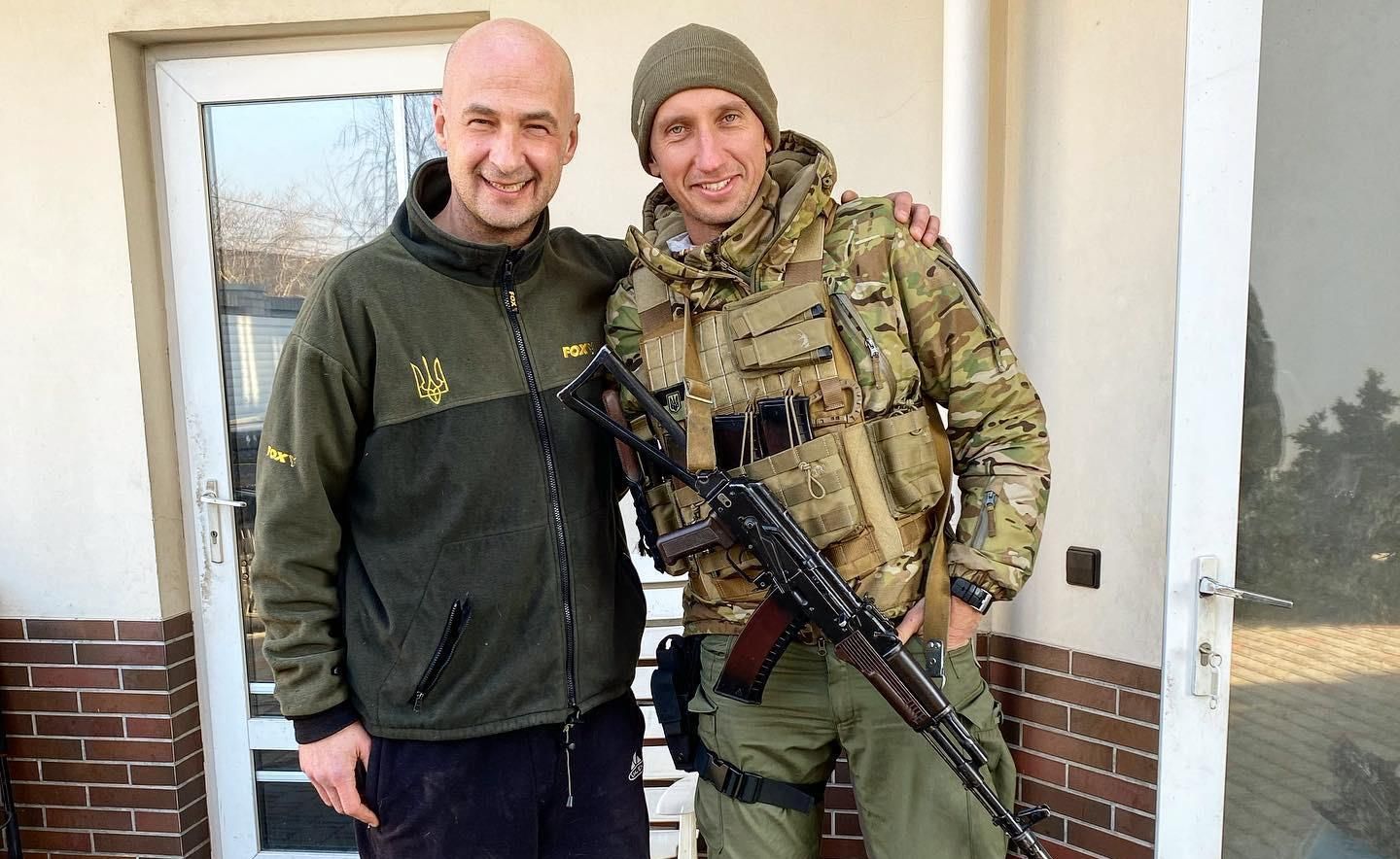 Стаховський з Андрієм Мєдвєдєвим / фото з соцмереж