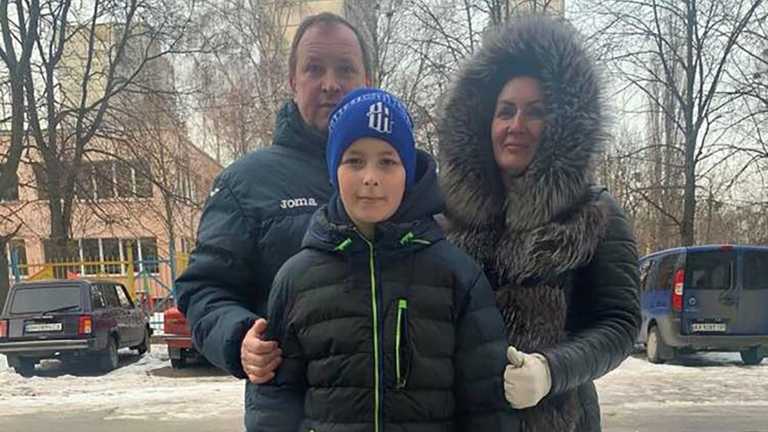 Олег Ратій з сім’єю / фото з особистого архіву Олег Ратій з сім’єю / фото з особистого архіву