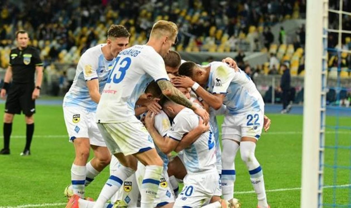 Футболісти Динамо / фото ФК Динамо