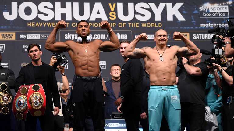 Усик против Джошуа / фото Olympics Усик против Джошуа / фото Olympics