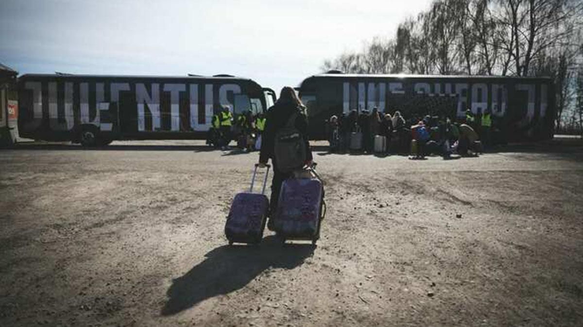 Допомога українцям / фото ФК Ювентус