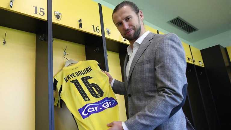 Гжегож Крихов'як / фото ФК АЕК Гжегож Крихов'як / фото ФК АЕК