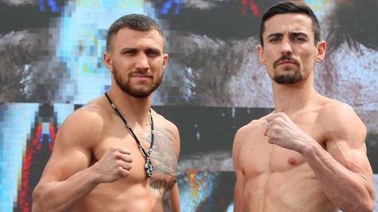 Василь Ломаченко та Ентоні Кролла / фото з відкритих джерел Василь Ломаченко та Ентоні Кролла / фото з відкритих джерел