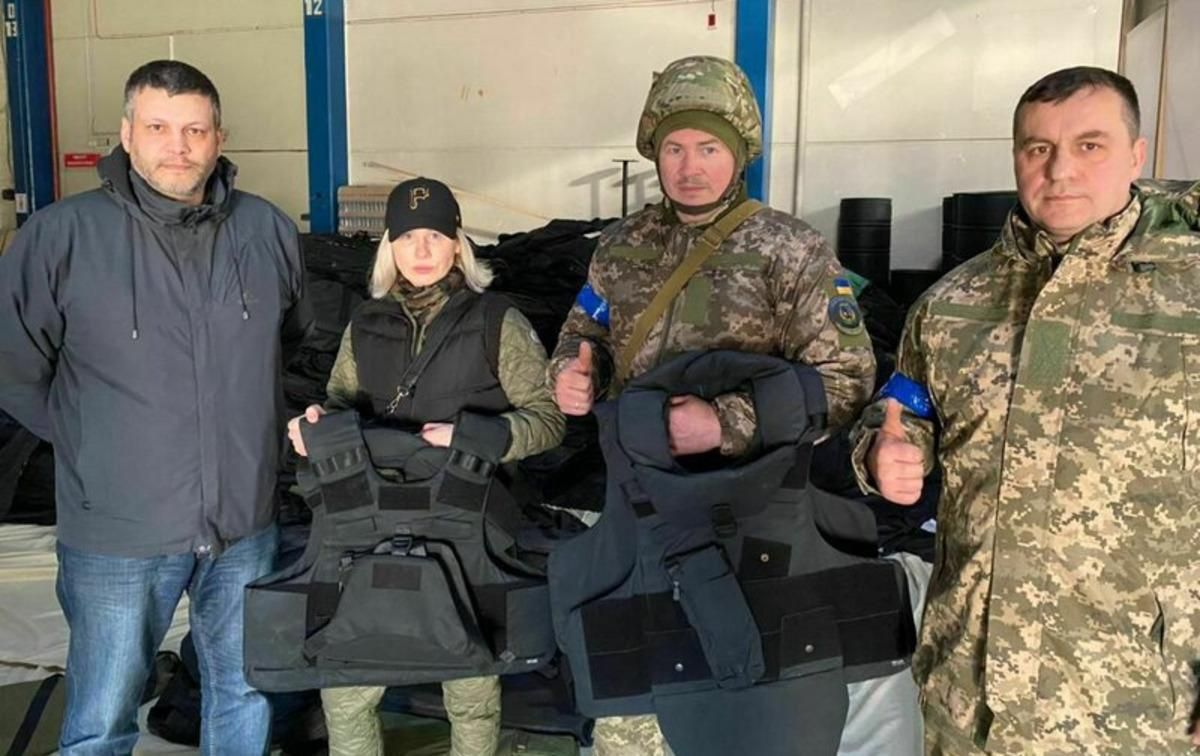 ФБУ передала бронежилети / фото ФБУ