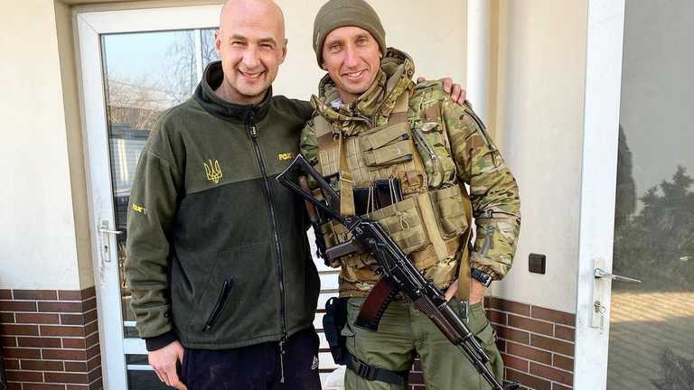 Стаховский с Андреем Медведевым / фото из соцсетей Стаховский с Андреем Медведевым / фото из соцсетей