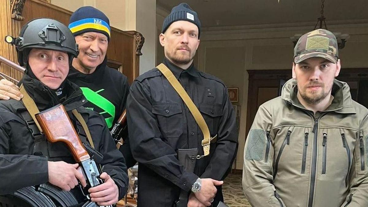 Александр Усик в рядах терробороны