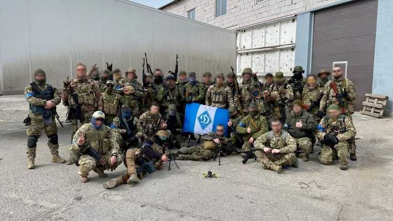 Подразделение ВСУ получило помощь от Динамо / Фото киевский клуб