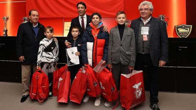 Українські діти в Бенфіці / фото Українські діти в Бенфіці / фото