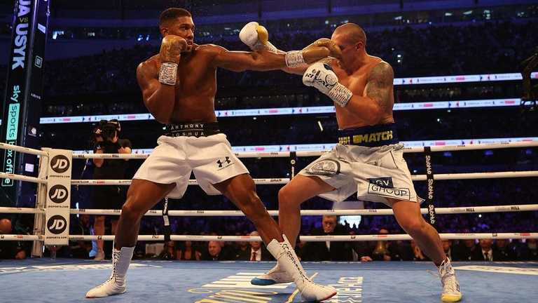 Усик – Джошуа / Фото Eurosport Усик – Джошуа / Фото Eurosport