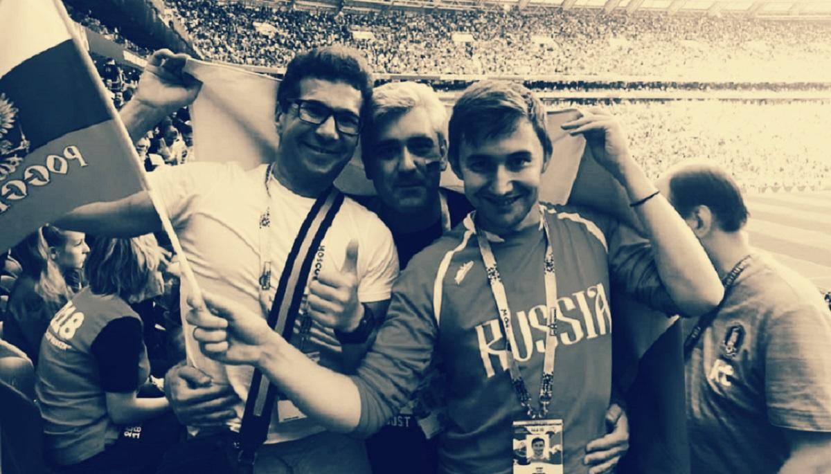 Сергій Карякін топить за Росію / Instagram