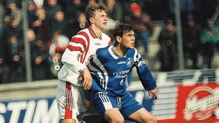 Володимир Лебідь у грі за Зеніт / фото з відкритих джерел