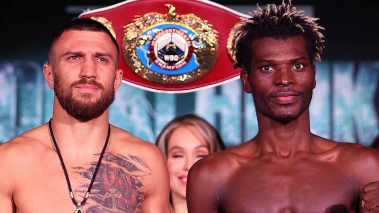 Василий Ломаченко и Ричард Комми / фото из открытых источников Василий Ломаченко и Ричард Комми / фото из открытых источников