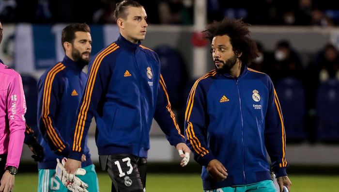 Без шансов для Лунина: Марсело забил украинцу гол-красавец на тренировке Реала