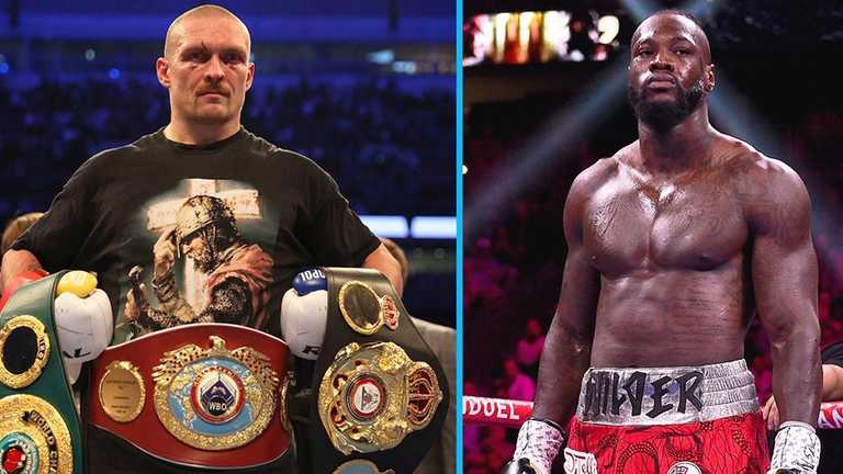 Усик против Уайлдера / колаж Michael Benson Усик против Уайлдера / колаж Michael Benson