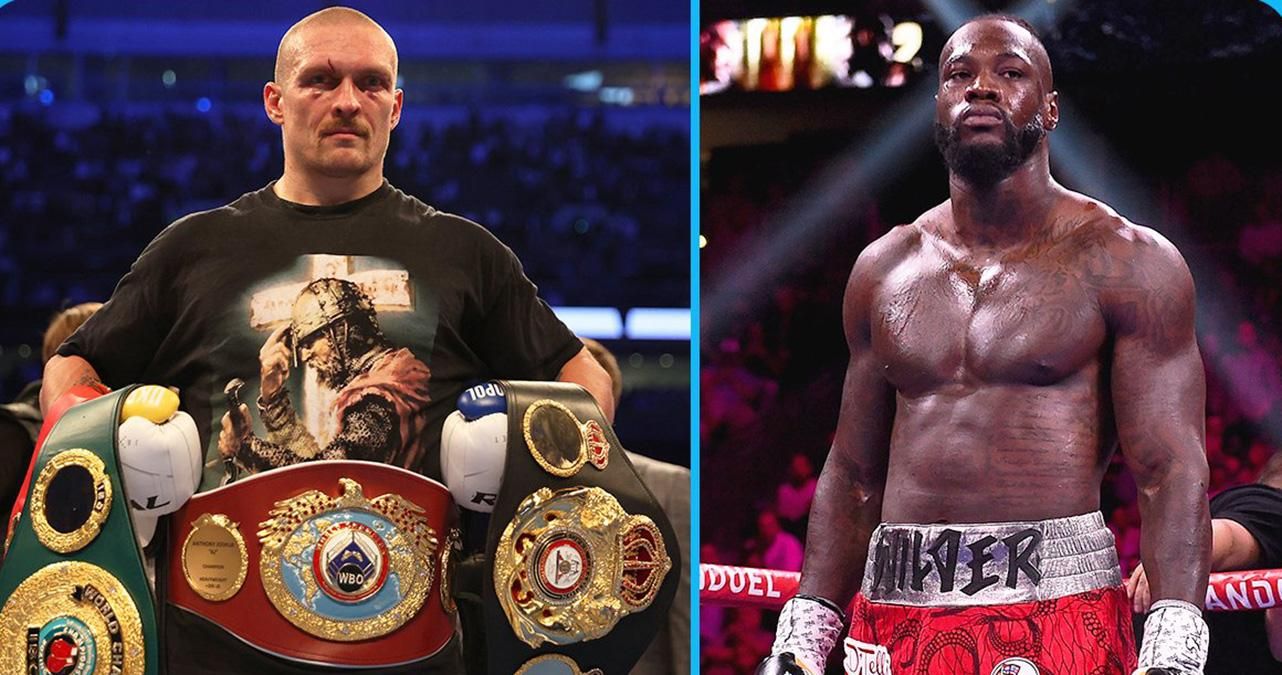 Усик проти Вайлдера / колаж Michael Benson