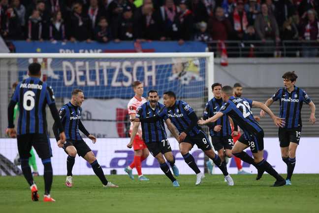 Аталанта празднует / фото Getty Images