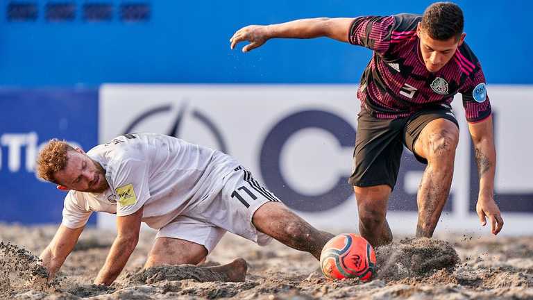 Мексика против Германии/фото BeachSoccerWorldwide Мексика против Германии/фото BeachSoccerWorldwide