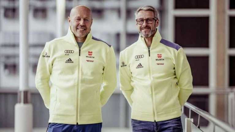 Урош Велепец и Марк Кирхнер / фото DSV_Biathlon Урош Велепец и Марк Кирхнер / фото DSV_Biathlon