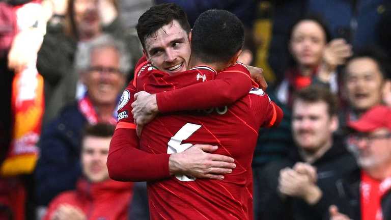 Ліверпуль проти Евертона / фото AFP Ліверпуль проти Евертона / фото AFP