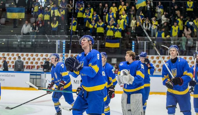 Украина в серии буллитов драматически уступила полякам на ЧМ по хоккею