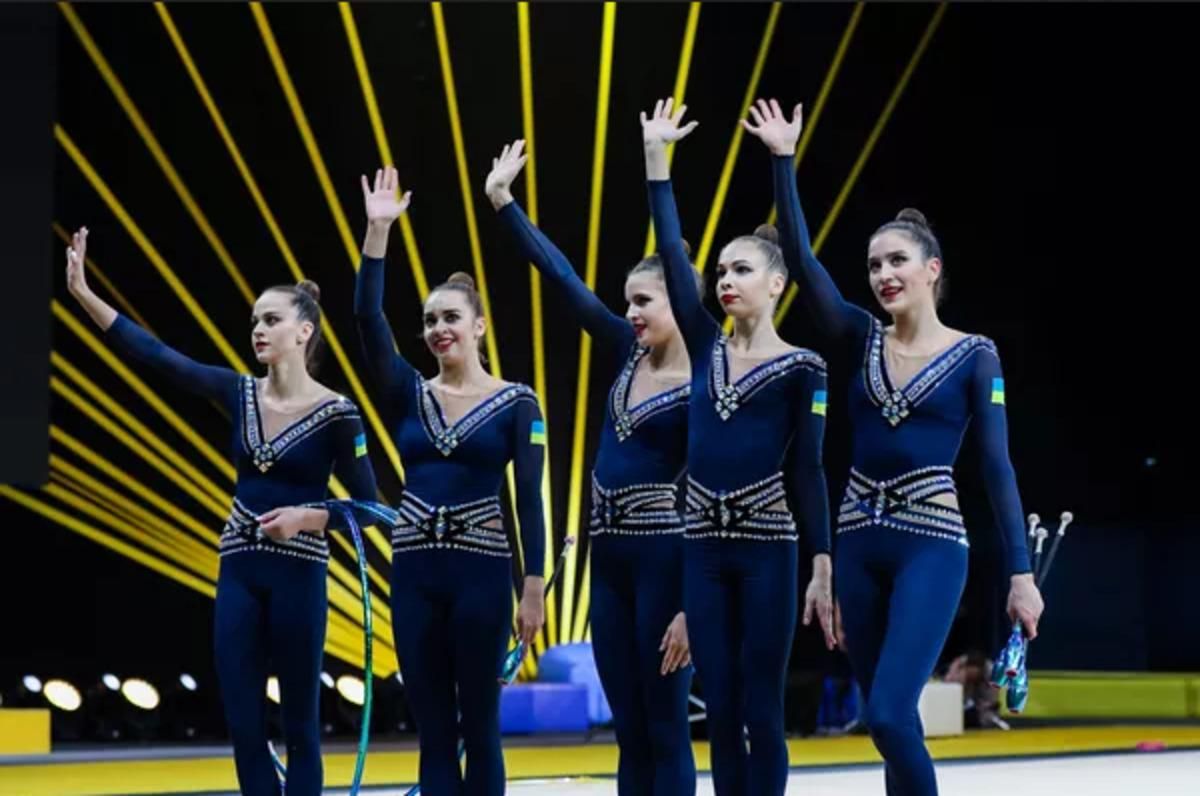 Сборная Украины по художественной гимнастике / фото Марии Музыченко