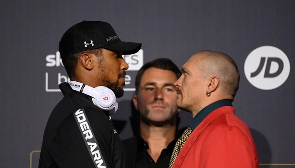 Ентони Джошуа и Александр Усик / фото Getty Images
