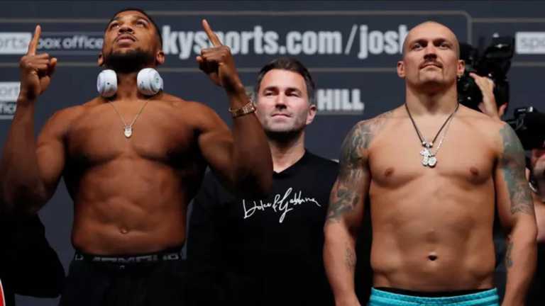 Джошуа и Усик / Reuters Джошуа и Усик / Reuters