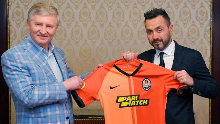 Де Дзербі та Рінат Ахметов / Фото ФК Шахтар Де Дзербі та Рінат Ахметов / Фото ФК Шахтар