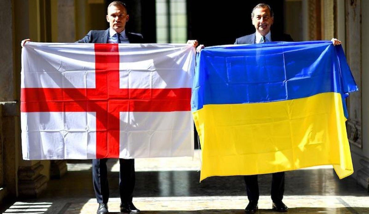 Андрей Шевченко с мэром Милана / фото из открытых источников Андрей Шевченко с мэром Милана / фото из открытых источников