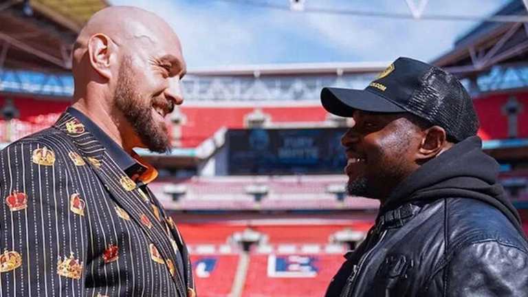 Тайсон Ф'юрі та Ділліан Вайт / фото з відкритих джерел Тайсон Ф'юрі та Ділліан Вайт / фото з відкритих джерел