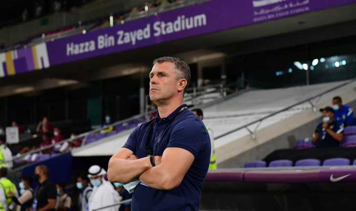 Сергій Ребров / фото Аль-Айн Сергій Ребров / фото Аль-Айн