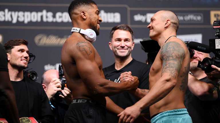 Усик против Джошуа / фото DKN Усик против Джошуа / фото DKN