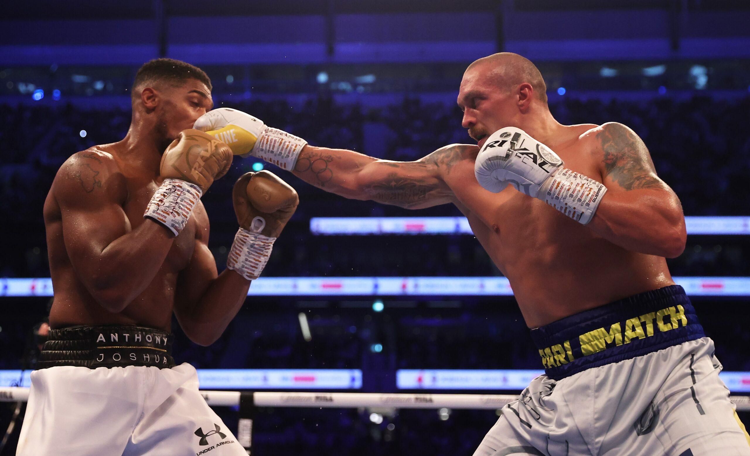 Усик проти Джошуа / фото Getty Images Усик проти Джошуа / фото Getty Images