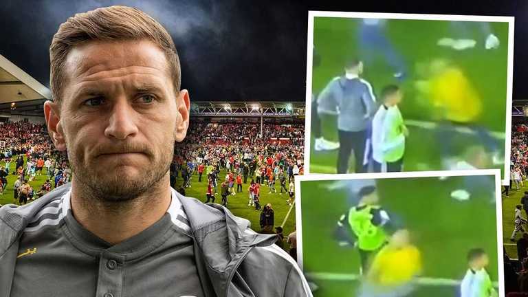 Біллі Шарп став жертвою агресії фаната / The Sun Біллі Шарп став жертвою агресії фаната / The Sun