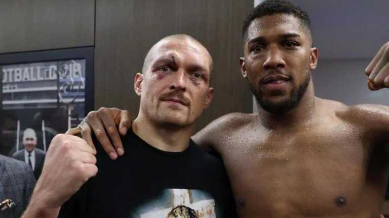 Усик та Джошуа / фото з соцмереж Усик та Джошуа / фото з соцмереж