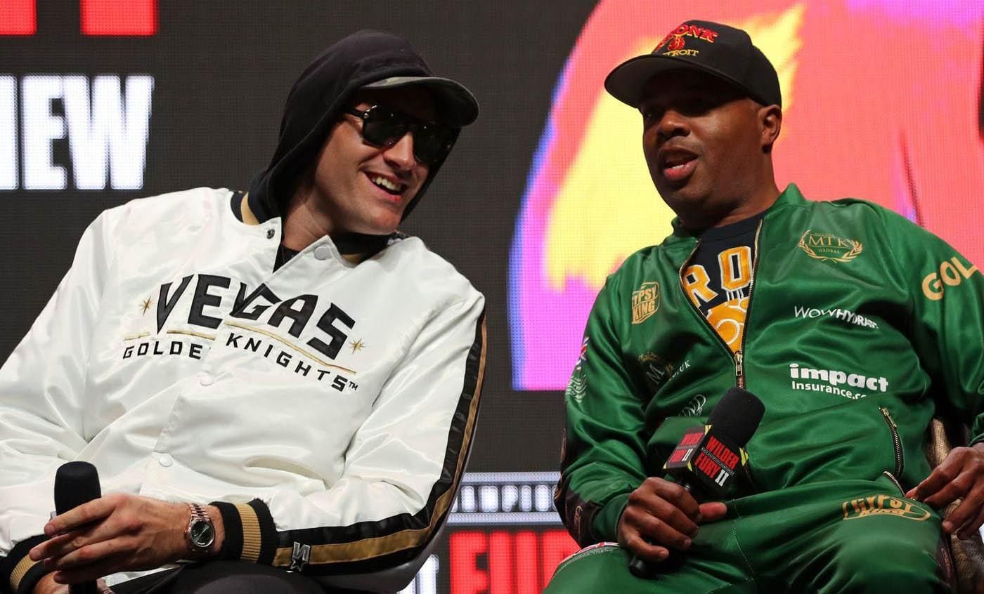 Ф’юрі та Стюард / фото Getty Images