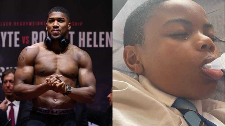 Энтони Джошуа поддержал Рахима Бейли / Коллаж Спорт 24 Энтони Джошуа поддержал Рахима Бейли / Коллаж Спорт 24